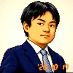 管理人・小林由幸の写真（平成のデジカメ風）